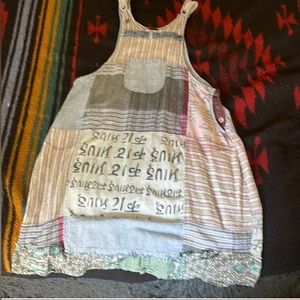 Artisan Made Cover Alls Dress